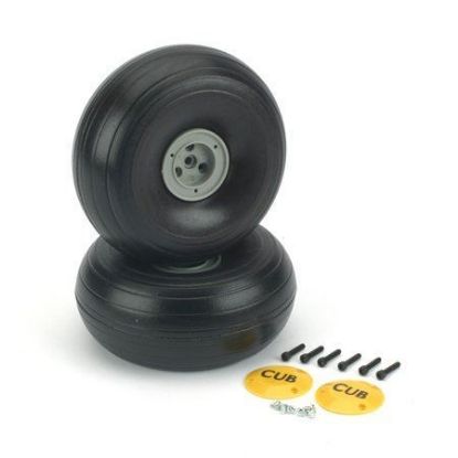 Picture of Du-Bro 425TLC Treaded Lightweight Cub Wheels
