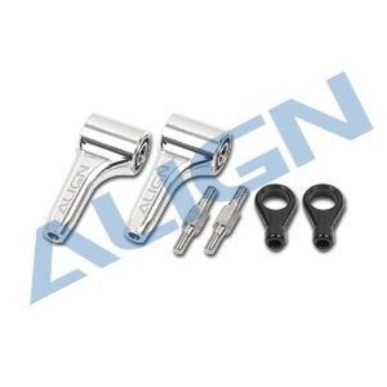 Picture of H30H009XXW 300X Main Rotor Grip Arm Integrated Control Link Set