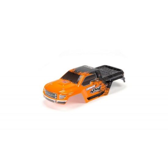 Picture of Arrma ARAC3332 AR402208 Body Painted/Decal Orange Granite 4x4 BLX