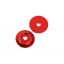 Picture of Arrma AR320215 / ARAC9690 Wing Button Aluminum Red (2)