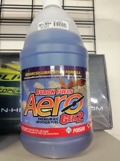 Picture of Byron Fuels Aero 20% Nitro Fuel 1 Gallon (3.8L)