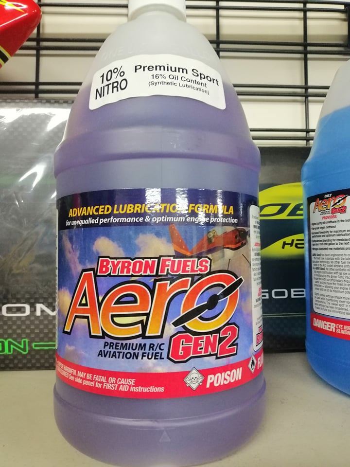 Byron Fuels Aero 15 Nitro Fuel. Hobby Hangar