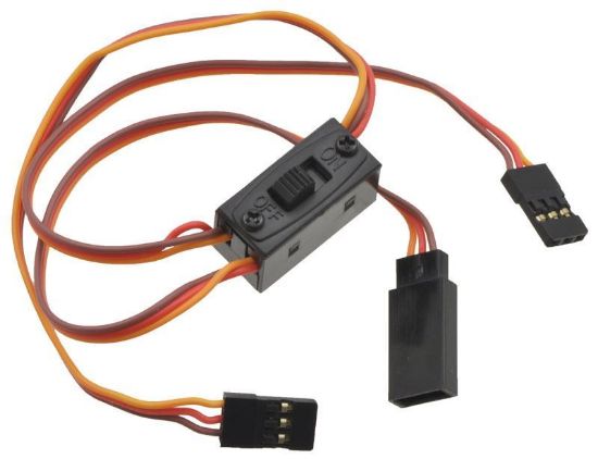 Picture of Fusesw-13 Small Receiver Power Switch with charge lead