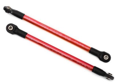 Picture of Traxxas 8618R Push rods, aluminum (red-anodized) (2) (assembled with rod ends)