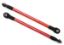 Picture of Traxxas 8618R Push rods, aluminum (red-anodized) (2) (assembled with rod ends)