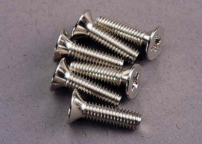 Picture of Traxxas 3167 Screws, 4X15Mm Countersunk Machine (6)