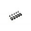 Picture of TLR/LOSI LOS252103 Engine Mount Insert & Screws, BLK, 20T(5)