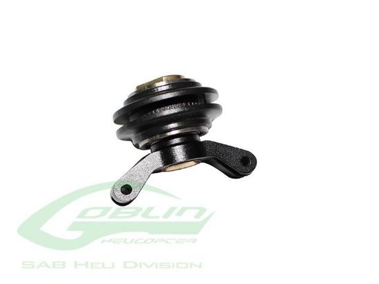 Picture of SAB H0407BM-S TAIL PITCH SLIDER SET BLACK MATTE - GOBLIN BLACK NITRO/BLACK THUNDER