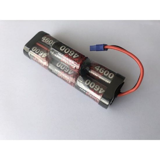 Picture of EnrichPower 8.4V 4600mAh NI-MH Sub C Hump pack w/EC3Plug