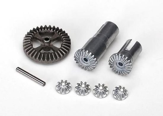 Picture of Traxxas 7579X Gear Set, Differential, Metal (Output Gears (2)/ Spider
