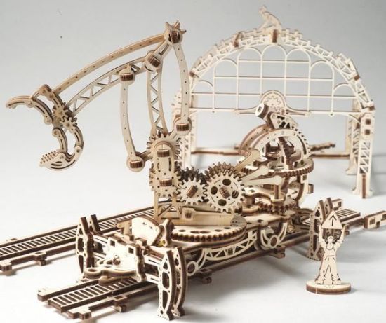 Picture of UGears 120600 Mechanical Town Rail Manipulator