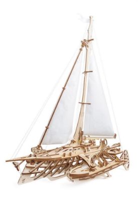 Picture of UGears 120891 Trimaran Merihobus mechanical model kit