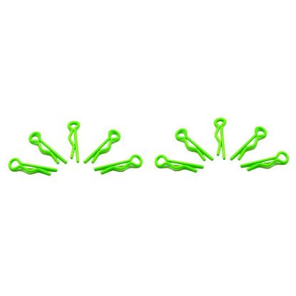 Picture of Arrowmax AM-103119 Body Clip 1/8 - Fluorescent Green(6)