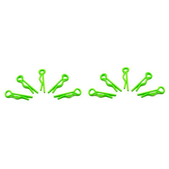 Picture of Arrowmax AM-103103 Small Body Clip 1/10 -Fluorescent Green(10)