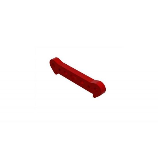 Picture of Arrma ARA330556 Aluminum Front Suspension Mount (Red) 8S Kraton