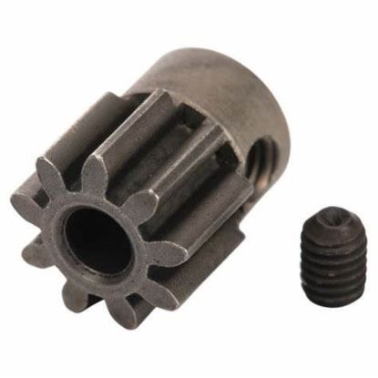 Picture of Traxxas 6745 - Gear, 9-T Pinion (32-P) (Mach. Steel)/ Set Screw