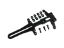 Picture of SAB H1217-S ALUMINUM FRONT STANDARD SERVO MOUNT
