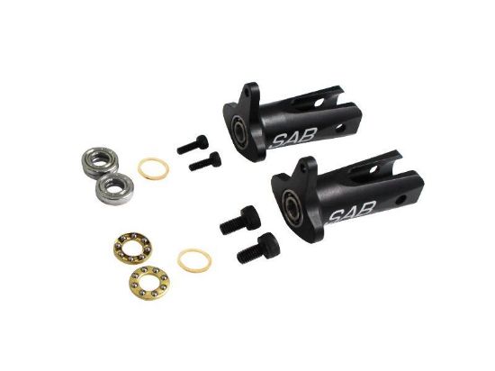 Picture of SAB H1233-S ALUMINUM TAIL BLADES GRIP BLACK MATTE