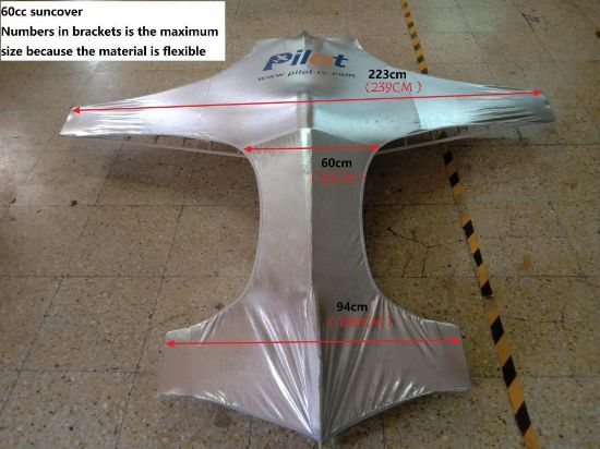 Picture of Pilot-RC Suncover for 60cc Aerobatic Plane