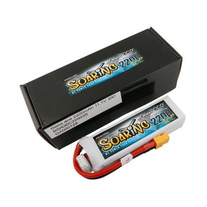 Picture of Gens Ace 3S 11.1v 2200mAh 30C XT60 Plug XH Balance Soaring Series