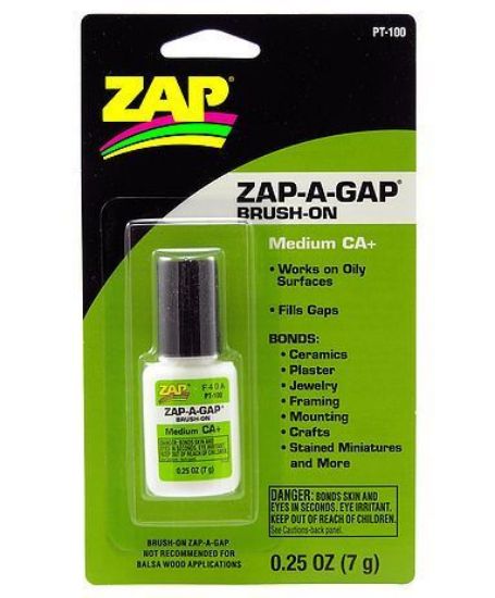 Picture of ZAP PT100 CA Glue - ZAP CA Brush on Medium CA+ 7g