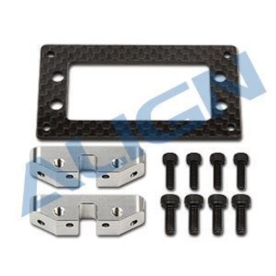 Picture of H65B011XXW  650X Rudder Servo Mount Set