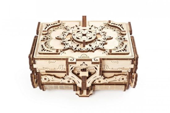Picture of UGEARS 121003 Antique Box mechanical model kit