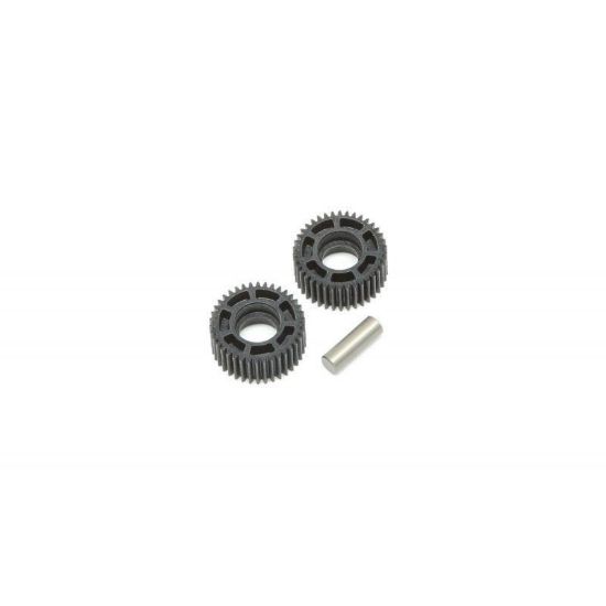 Picture of TLR/LOSI TLR232069 Idler Gear & Shaft, Laydown: 22 4.0