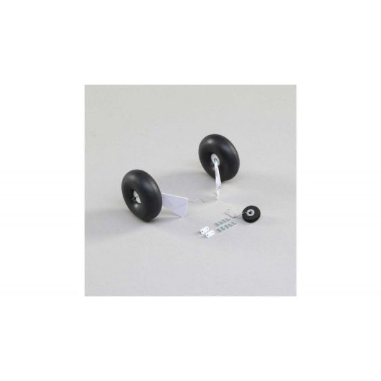 Picture of E-Flite EFLU3954 Landing gear set w/float wire screws: UMX Timber
