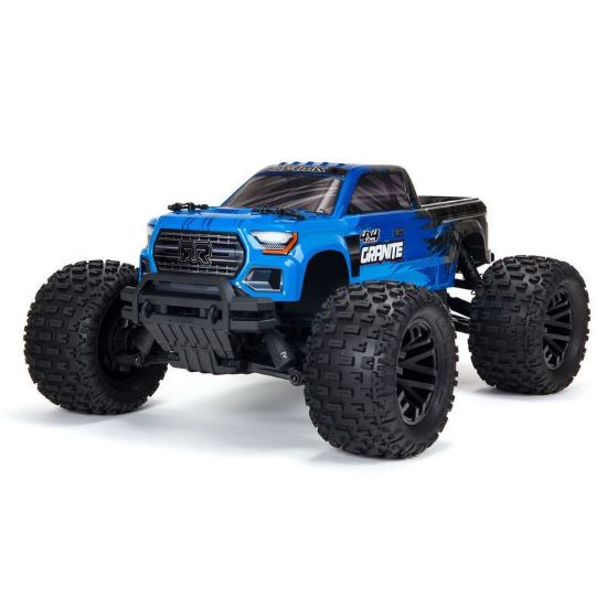 Picture of Arrma ARA4202V3T1 1/10 GRANITE 4X4 V3 MEGA 550 Brushed Monster Truck RTR Blue