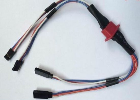Picture of KUZA KAG02541 Servo Extension Multi Plug , 2 wire version