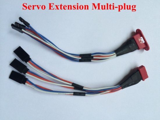 Picture of KUZA KAG02542 Servo Extension Multi Plug , 3 wire version