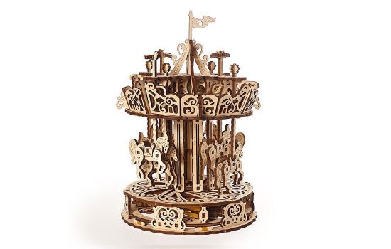 Picture of UGEARS 121072 Carousel- Mechanical model kit