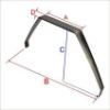 Picture of KUZA KA05CG C.F Landing Gear 50-60CC #1
