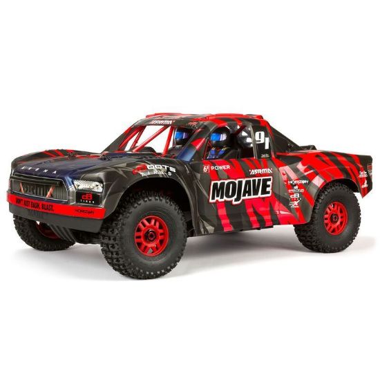 Picture of Arrma ARA7604V2T2 MOJAVE 6S BLX 1/7 SCT RTR FIRMA SLT3 / DP-RX Red 60+MPH