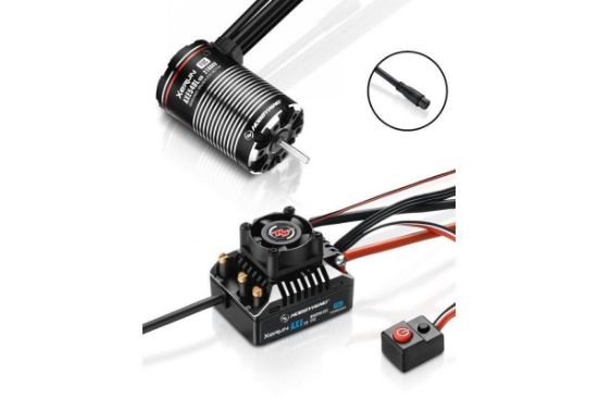 Picture of Hobbywing 38020311  XeRun AXE540L R2 1400Kv FOC Sensored Brushless 80A Motor & ESC Crawler Combo