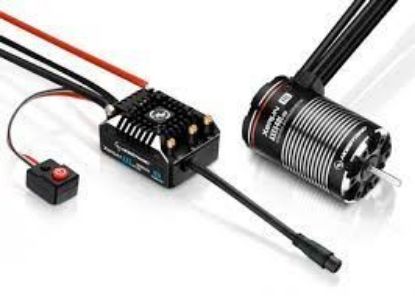 Picture of Hobbywing 38020314 XeRun AXE540L R2 3300Kv FOC Sensored Brushless 80A Motor & ESC Crawler Combo