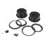 Picture of LOSI LOSB7034 Wheel & Beadlock Set, Black (2), 5T