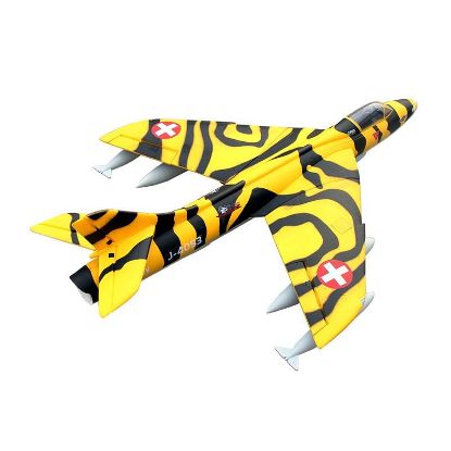 Picture of Dynam DY8976 Hawker Hunter 70MM EDF Jet 6S Flaps Retracts - PNP