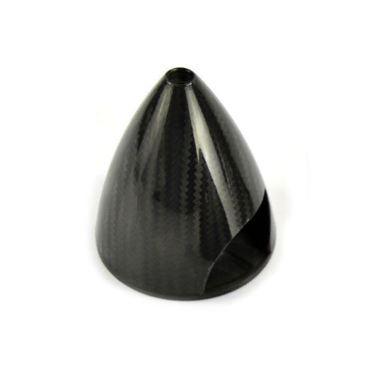 Picture of 6 Star Hobby CSP0095 3.75"(95.3mm) Carbon Fibre Spinner w Carbon Fibre Back Plate