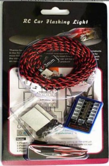 Picture of FUSELED-4 Flashing LED Lighting Kit for 1/10th and 1/18th Scale Cars and Trucks