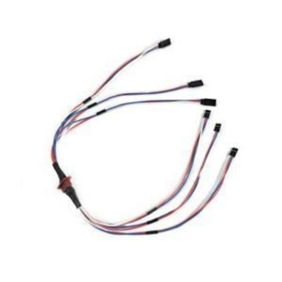 Picture of 202060FUSE MPX 8 Pins Triple Servo Extension  Wire Harness 200m 20awg