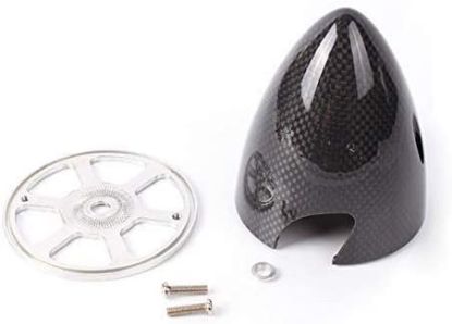 Picture of 6 Star Hobby CSPN325 Carbon Fiber Bullet Spinner 3.25″(83mm)