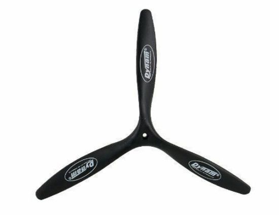 Picture of Dynam DYP-1015R 8x6 3 Blade Propellor (CAT/CESSNA 310/GRAND/C47)