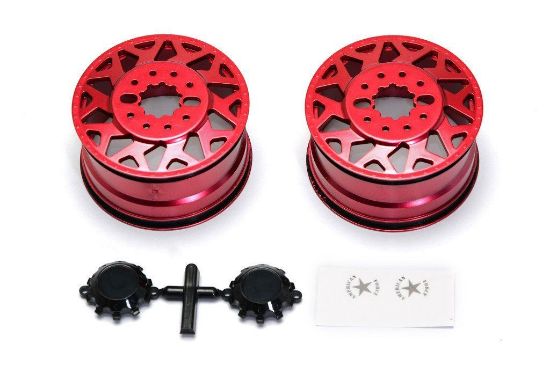 Picture of Cen Racing CD0601 F450 SD American Force H01 CONTRA Wheel (Red, w/ blk cap) DL-Series