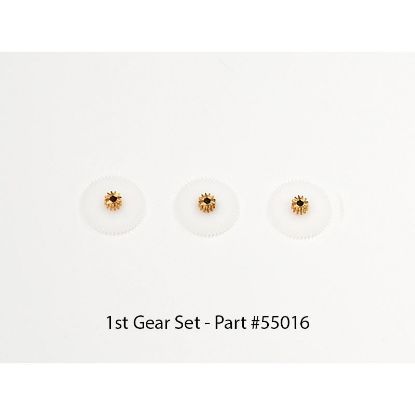 Picture of Hitec 55016 METAL PLASTIC FIRST GEAR SET (3PCS)