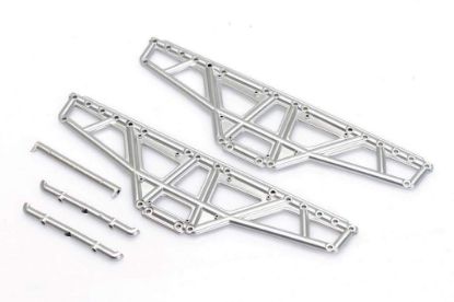 Picture of Cen Racing CKQ0403 KAOS Chrome Chassis Plate Set Fiat 595 175mm Wheelbase