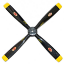 Picture of Biela Carbon Propeller 4 Blade 26x12 (Mustang)