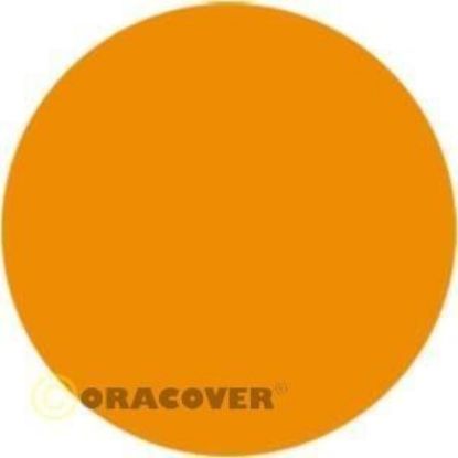 Picture of Oracover 21-032-002  iron-on film - width: 60 cm - length: 2 m Golden Yellow