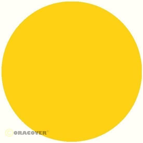 Picture of Oracover 21-033-002  iron-on film - width: 60 cm - length: 2 m Cadmium Yellow